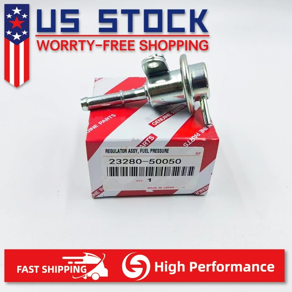 OEM 23280-50050 Fuel Pressure Regulator Toyota Land Cruiser LX470 GX470 US Foto 1 de 4