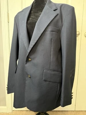 Levi's Panatela Blazer костюм куртка, темно-синий, мужской 44L - Изображение 1 из 4