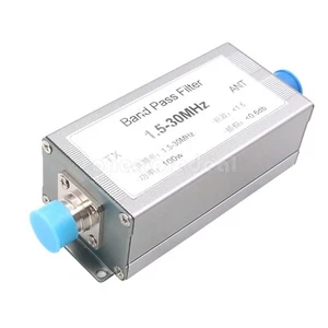 1.5-30MHz 100w Band Pass filter BPF for Reduce shortwave interference Ham Radio - Picture 1 of 8