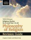 Wjec Eduqas Religious Studies For A Level Year 1 And As   Philosophy Of Religio