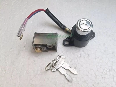 Honda 90 TRAIL CT90 1966 2wires Main Switch Key Set Handle Bar Steering Lock - Image 1 of 4