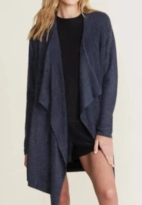 NWT Barefoot Dreams Island Wrap Cardigan Cozychic Lite Indigo Blue L/XL - Picture 1 of 12
