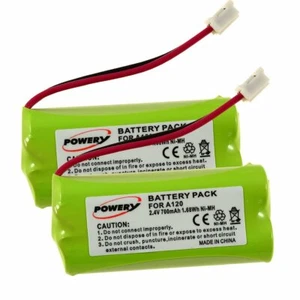 2x bateria do telefonu bezprzewodowego Siemens gigaset A245, A265, A160 2,4V 700mAh / 1,7Wh - Zdjęcie 1 z 1