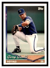 1994 Topps #403 GARY GAETTI Kansas City Royals ~C3E