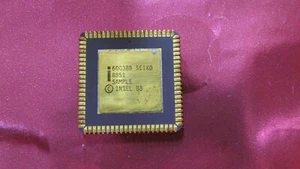 Super Vintage Intel 60038B SEIKO Eng Sample IC/CPU/Processor Ceramic/Gold Lot1 - Picture 1 of 4