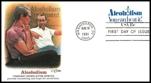 USA FDC - 1981 - Alcoholism, Fleetwood Scott # 1927 - Bild 1 von 2