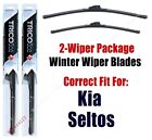 WINTER Wiper Blades 2-Pack Premium 2021 Kia Seltos 35240/180