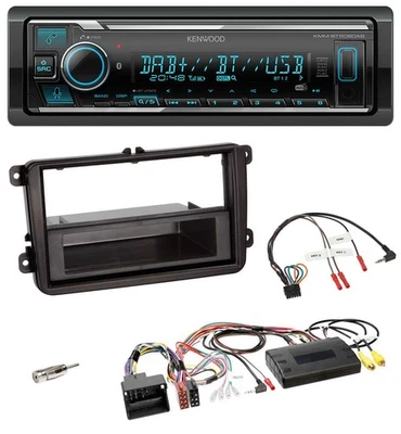 Kenwood Bluetooth Lenkrad DAB USB Autoradio für VW T5 Golf Tiguan Touran 2009-20 - Bild 1 von 4