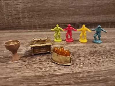 Juego de la Vida Indiana Jones Lote Solo Piezas/Piezas, 4 Figuras Indy 3 Reliquias Foto 1 de 2