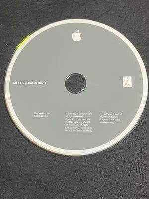 CD Mac  Book  Mac Os X Instal  10.4.6 - Bild 1 von 2