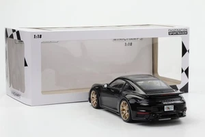1:18 Minichamps Porsche 911 992 Turbo S Coupe Film Bad Boys 2024 Nero - Foto 1 di 7