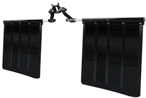 Sistema de guardabarros de enganche de 2" 00108 apto para la mayoría de camionetas, camionetas y SUV, - Imagen 1 de 8