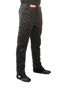 RaceQuip 122007RQP 120 Series Driving Pants SFI 3.2A/5 Black/White Stripe 2XL - Picture 1 of 5