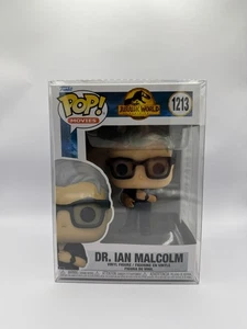 Funko Pop! Movies: Jurassic World - Dr. Ian Malcolm #1213 w/Protector - Imagen 1 de 6