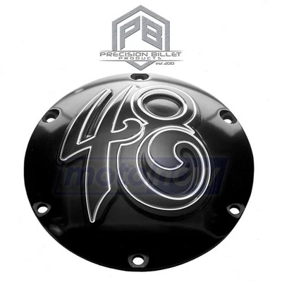 Precision Billet Sportster 48 Billet Derby Cover for 2010-2019 Harley mi Foto 1 de 4