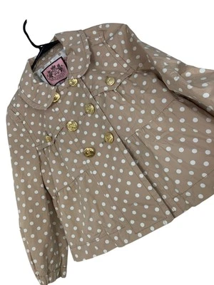 Chaqueta Columpio Corta Muñeca Bebé Lunares Juicy Couture Y2K De Colección Rara S RV10323 Foto 1 de 4