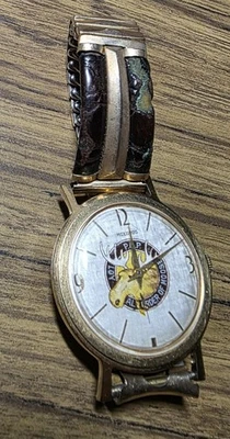 Vintage Helbros Men's Mechanical Wristwatch LOYAL ORDER of THE MOOSE PAP Working - Image 1 of 3