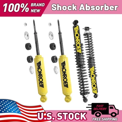 Amortiguadores delanteros traseros para Chevrolet Express 3500 7,4 L 1996 1997 1998-2000 Foto 1 de 4