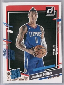 Jordan Miller Rookie RC 2023-24 Panini Donruss Base #236 Los Angeles Clippers - Picture 1 of 2