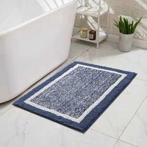 Bath mats for Bathroom Non Slip, Fluffy Shaggy Bath Rugs for Bathroom Washabl... - Picture 1 of 9