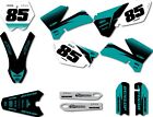 Graphics KTM 85 SX 2006 2007 2008 2009 2010 2011 2012 GROOVE TEAL STYLE stickers