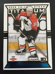 2002-03 Pacific Private Stock Titanium Blue Rookie 128 Dennis Seidenberg ed/450 - Bild 1 von 1