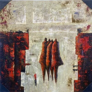 Earth Tones Unveiled Painting - Picture 1 of 1