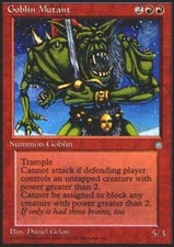 MTG magic cards 2x x2 Light Play, English Goblin Mutant Ice Age