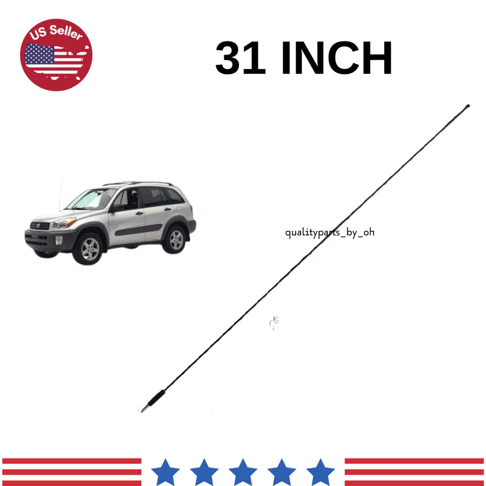 Antena Compacto 31"" Repuesto Mástil Radio Am/Fm Para Toyota RAV4 2001-2008 Foto 1 de 3