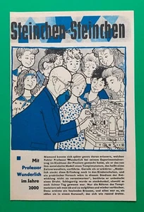 WIPA Mosaik Digedags Beilage Nr. 69 Mit Professor Wunderlich im Jahre 2000 - Bild 1 von 4