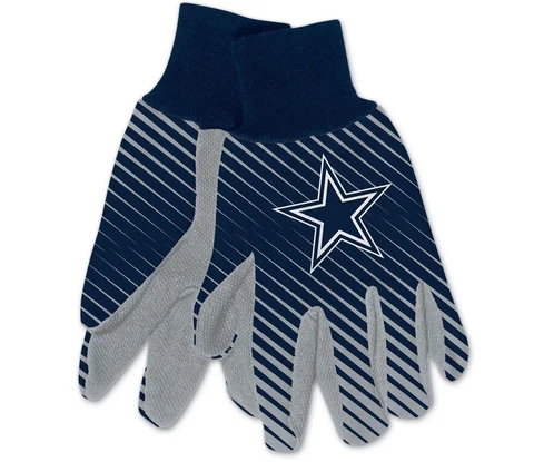 Dallas Cowboys Logo Gloves Utility Gloves NFL Football New Cover