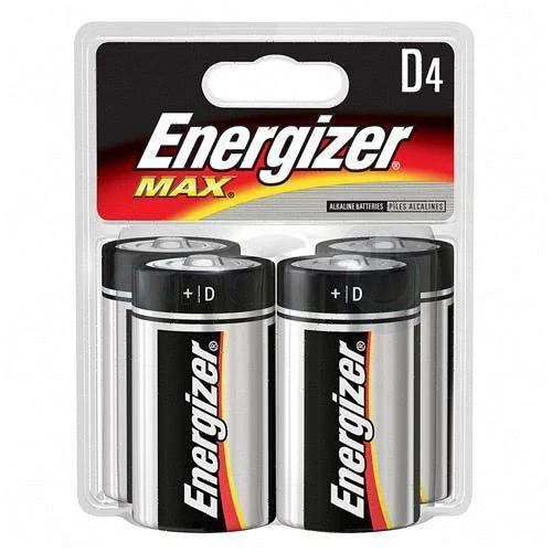 4 x Energizer E95BP-4 D 20500 mAh Single Use Batteries