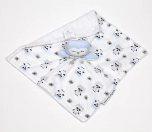 Blankets & Beyond Blue Owl Plush Baby Security Blanket Lovey - Picture 1 of 3