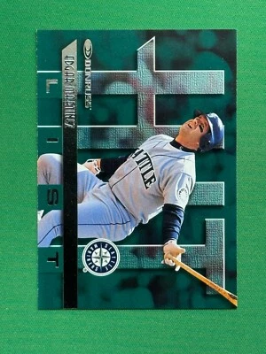 1997 Donruss Update Baseball #408 Edgar Martinez Hit List - Image 1 of 2