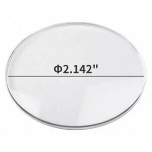 Transparent Curved Cover Lid for Dial Indicator Thickness Gage 2.142" Diameter - Picture 1 of 3
