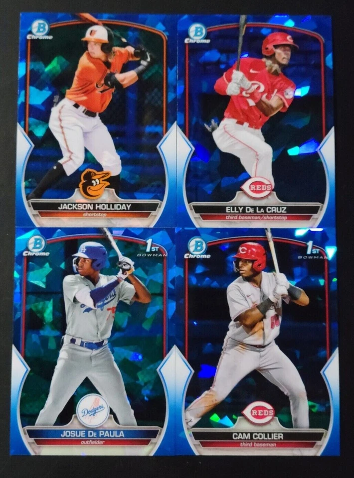 2023 Bowman Chrome SAPPHIRE Refractors You Pick the Card - Image 1 of 1