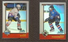 1998-99 Bowman Chrome CHL Refractor #56r Andrej Podkonicky Portland Winter Hawks