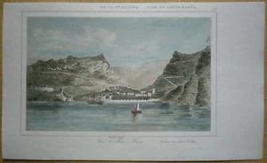 1848 print JAMESTOWN, SAINT HELENA, ATLANTIC OCEAN (#18) - Picture 1 of 1