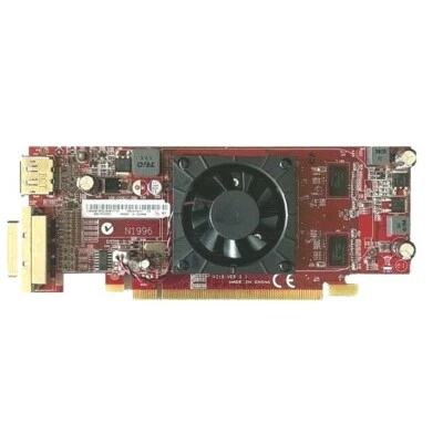 Genuine Lenovo ATI Hd7350 Graphics Video Card Desktop 512mb 03t8175 (DVI & DP) - Image 1 of 3