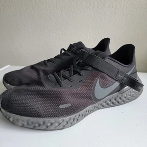 Nike Revolution 5 FlyEase Para hombres Talla 14 Tenis para Correr Negros Fácil de Usar Comodidad - Imagen 1 de 16