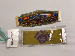 HIPANEMA Bracelet Lot Of Two (2) One *NEW* RARE RETIRED 7.5 USA - Picture 1 of 7