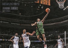 2013-14 Panini Hoops Courtside #14 Brandon Jennings NM-MT Pistons ID:1341