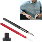 0.4*0.2mm/0.3*0.1mm Aluminum Watch Oiler Pen Lubricant Oil Pin Pen Tip W/ Base G