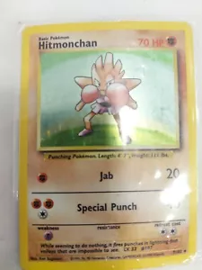 Pokémon TCG Hitmonchan basic 71/102 - Picture 1 of 4