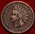 1880 Philadelphia Mint Indian Head Cent