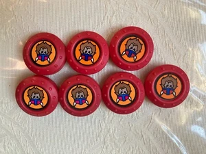 1983 LAKESIDE CROSSBOWS & CATAPULTS BATTLE SET GAME REPLACEMENT 7 VIKING CAROMS - Picture 1 of 1