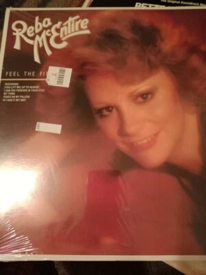 REBA MCENTIRE Feel The Fire - Vintage Vinyl LP - 1980 In Shrink - VG++ - Image 1 of 4