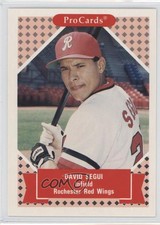 1991 ProCards Tomorrow's Heroes David Segui #5