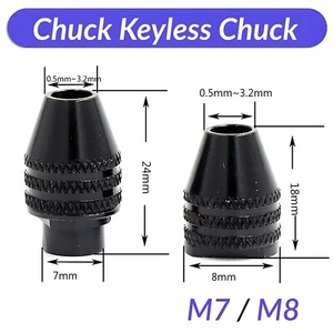 Schnellspannbohrfutter Schnellspannfutter für Dremel-Rotationswerkzeug M7 M8 - Bild 1 von 6