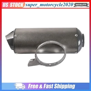 38mm 1.49'' Exhaust Muffler For Dirt Pit Bike 125cc 140cc 150cc 160cc ATV Quad - Bild 1 von 8